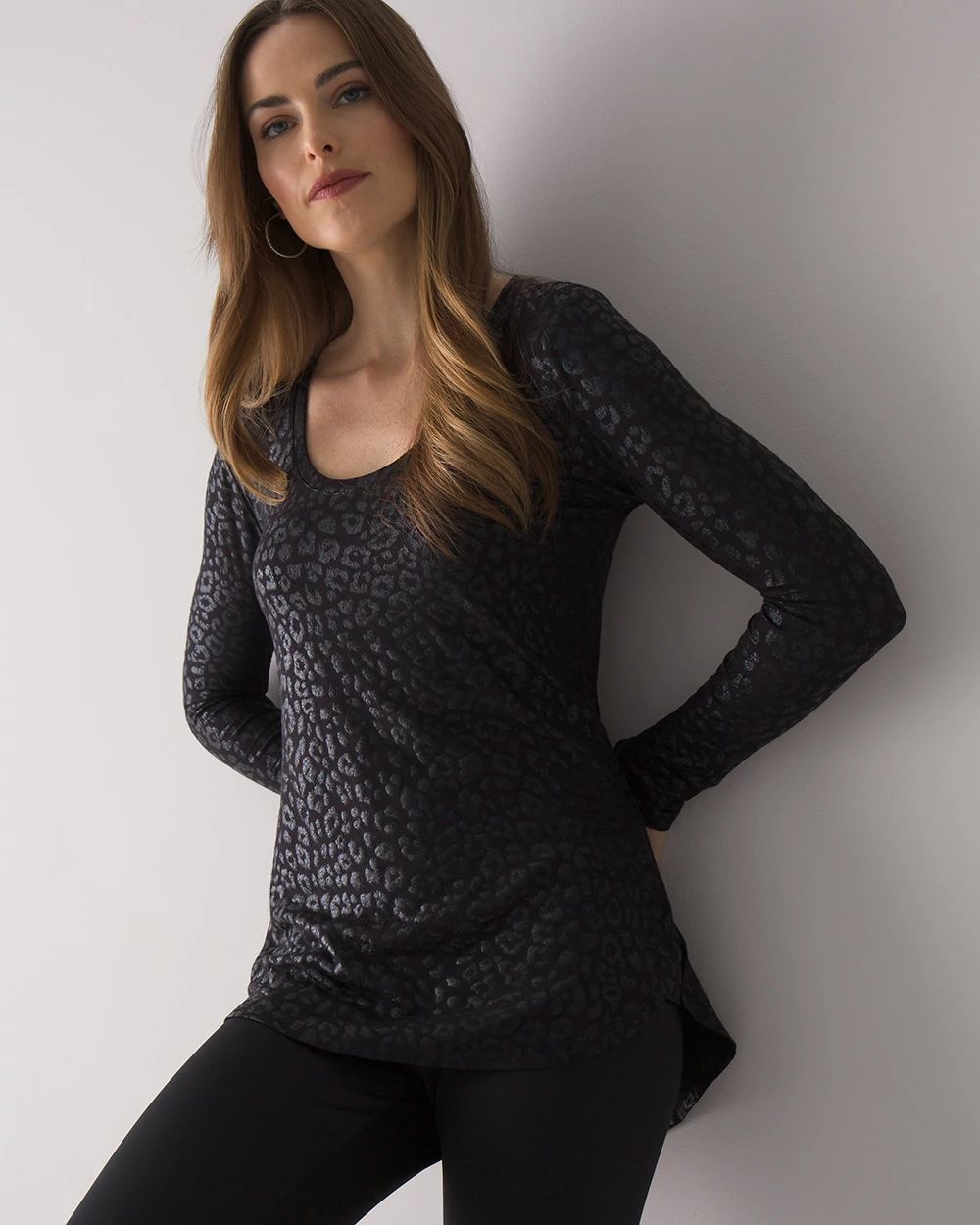 Long-Sleeve Tunic Tee