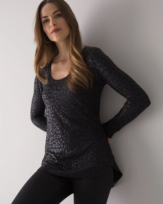Long-Sleeve Tunic Tee