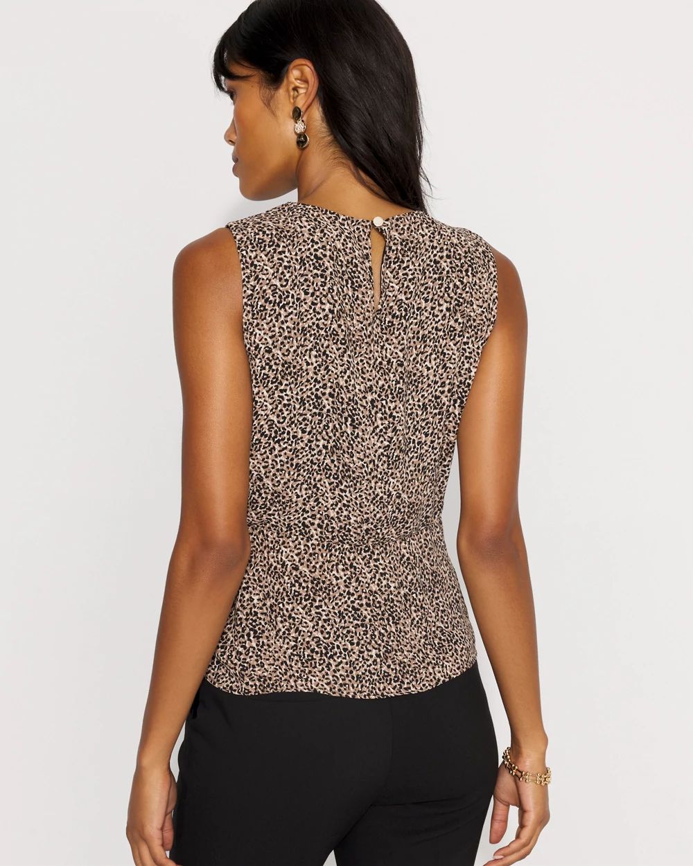 Draped Waist Shell