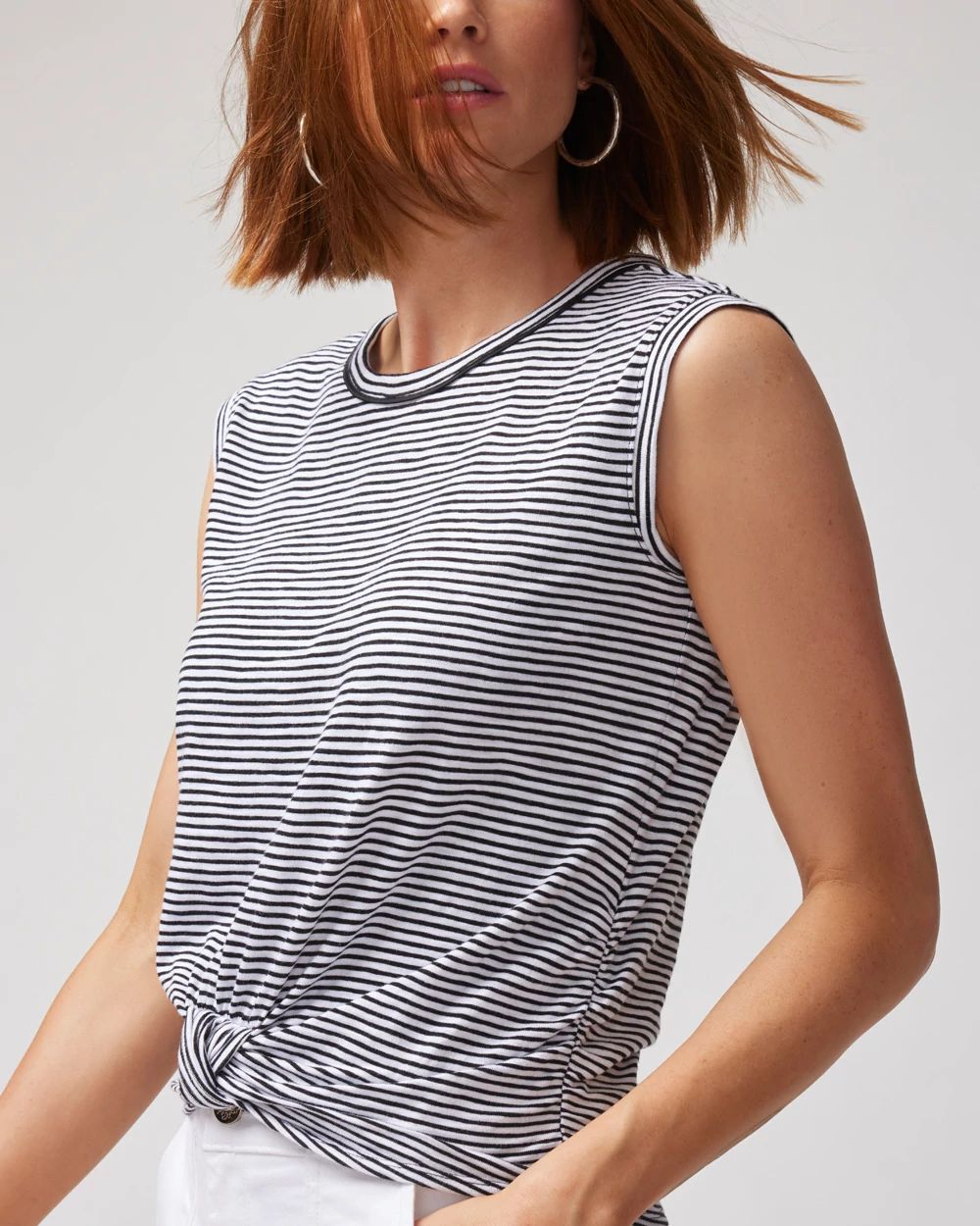 Twist-Front Tee