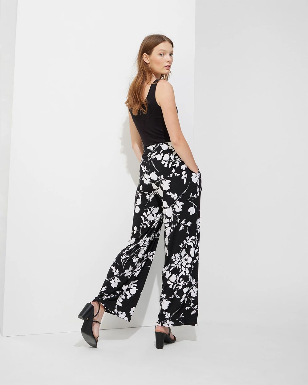 Outlet WHBM Wide-Leg Pants