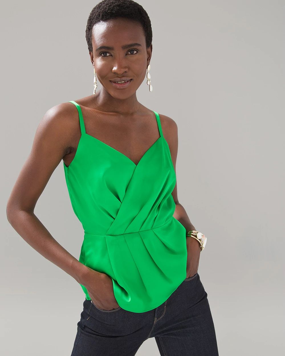 Bright yellow cami deals