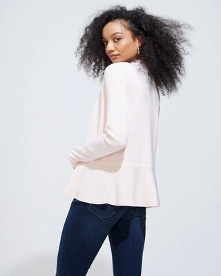 Outlet WHBM Peplum Cardigan