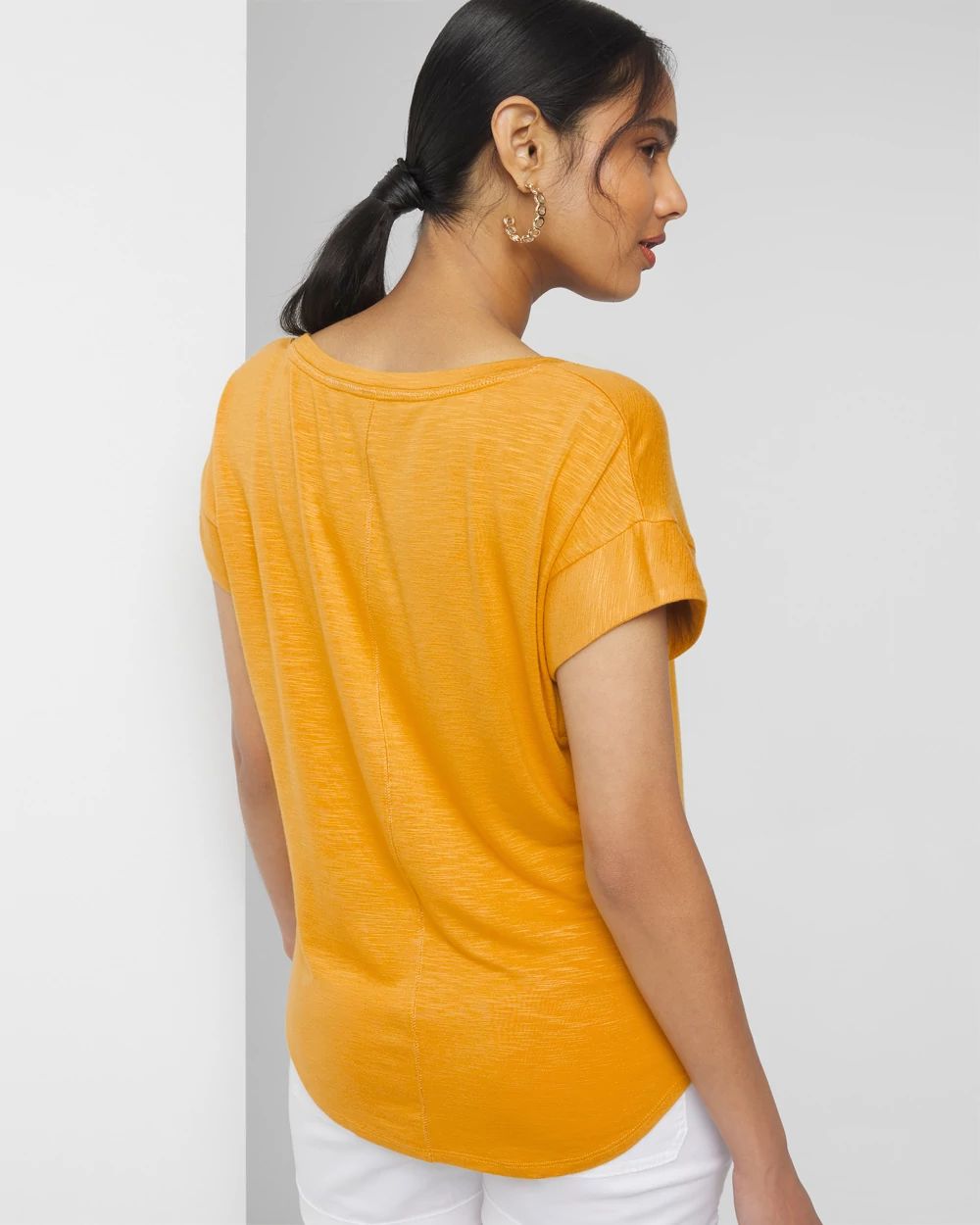 Scoop Neck Power Tee