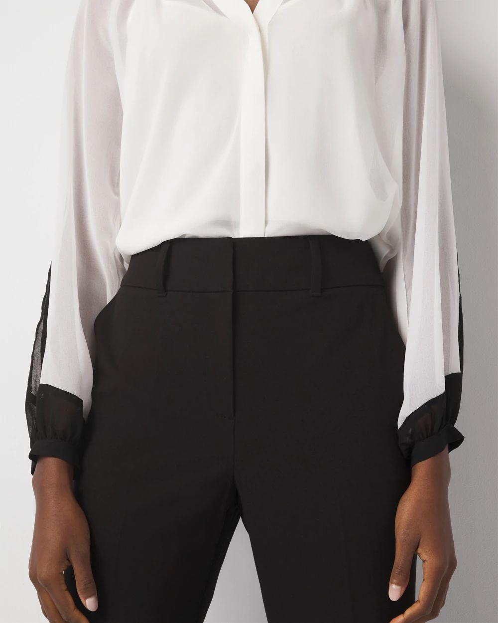 Petite High-Rise Trouser
