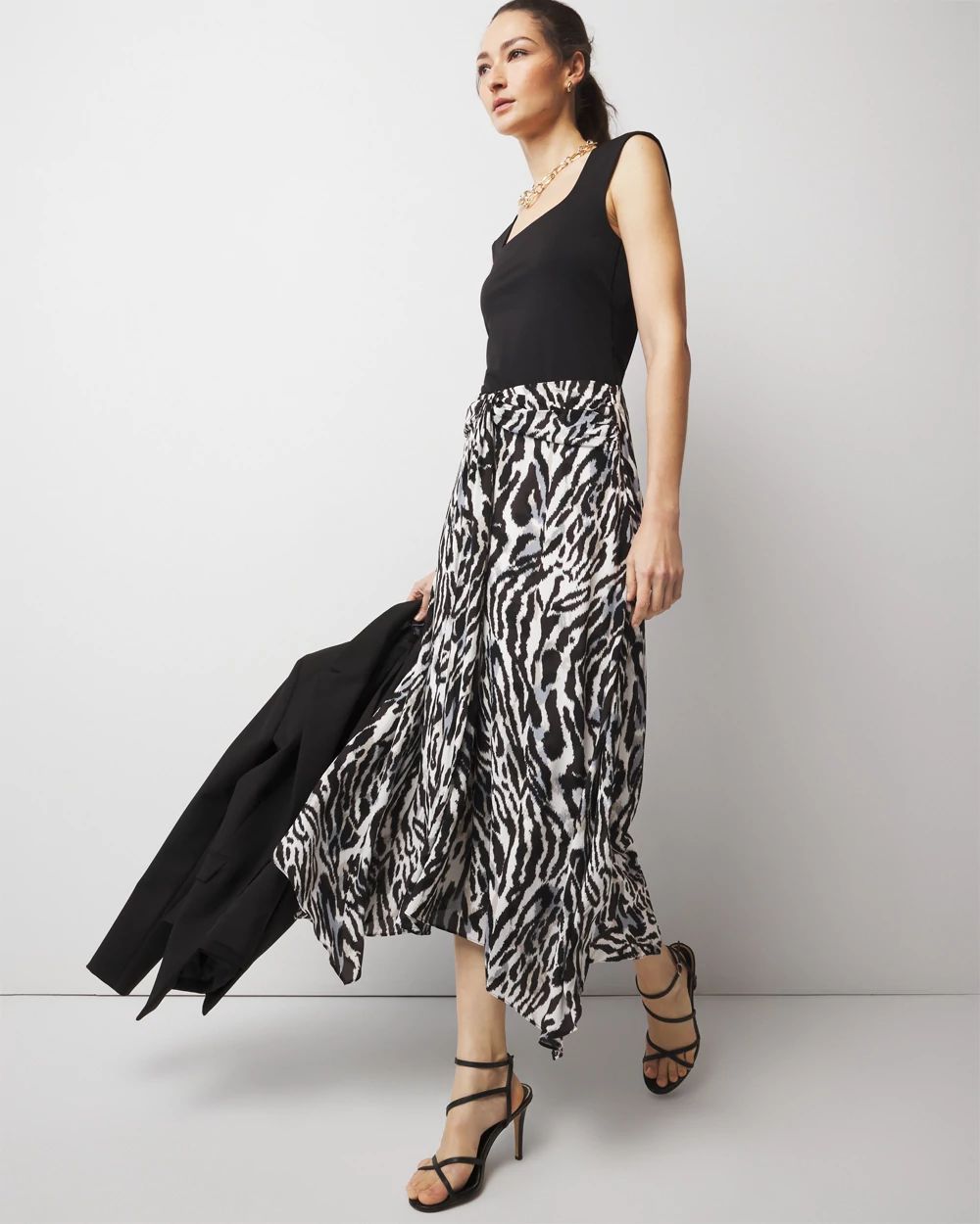 WHBM FORME™ All Ways Stretch Square Neck Top