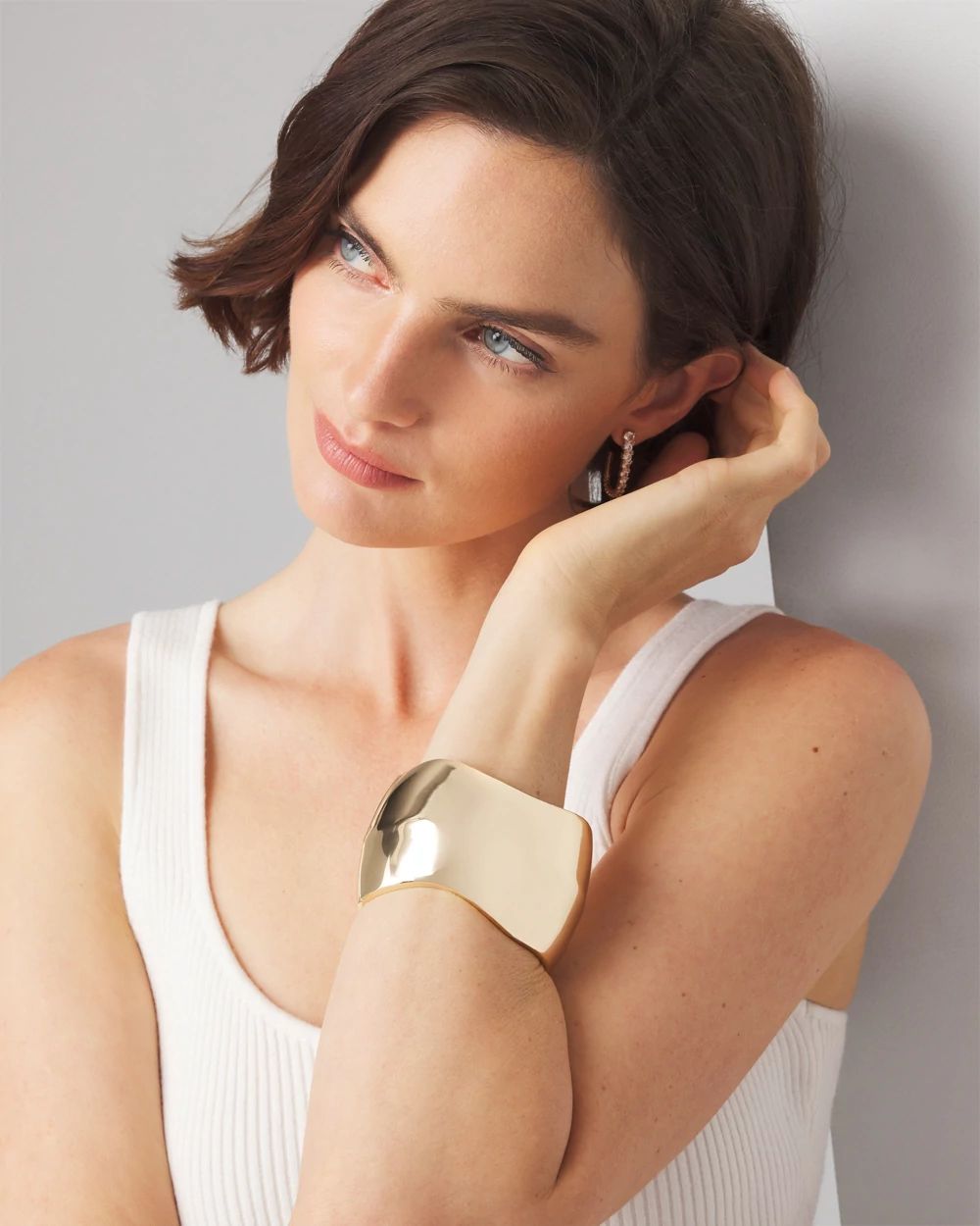 Sculptural Cuff Bracelet