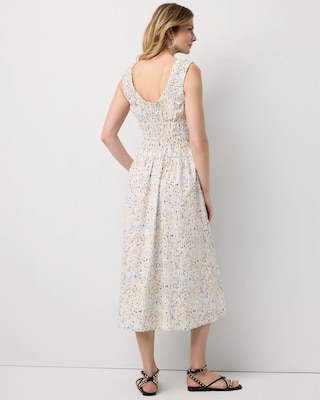 Ruched Tank Midi Dress click to view larger image.