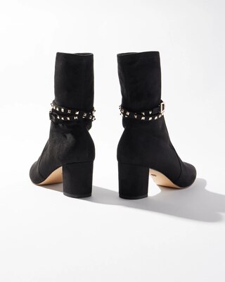 Removable Strap Suede Sock Boot