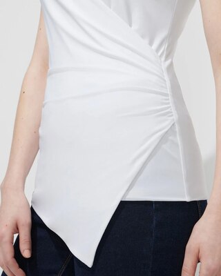 Outlet WHBM Sleeveless Wrap Top