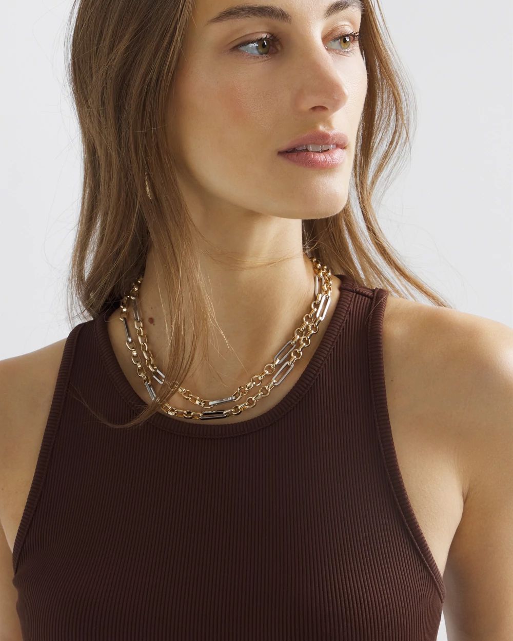 WHBM FORME™ Ribbed Stretch Tank