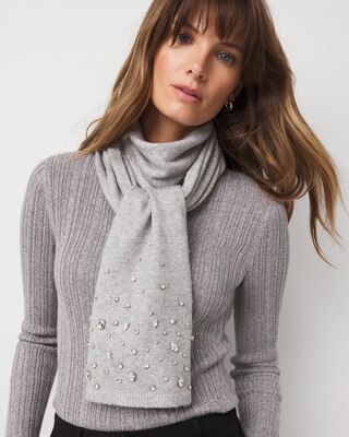 Rhinestone Scarf click to view larger image.