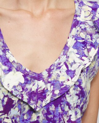Outlet WHBM Ruffle Tank