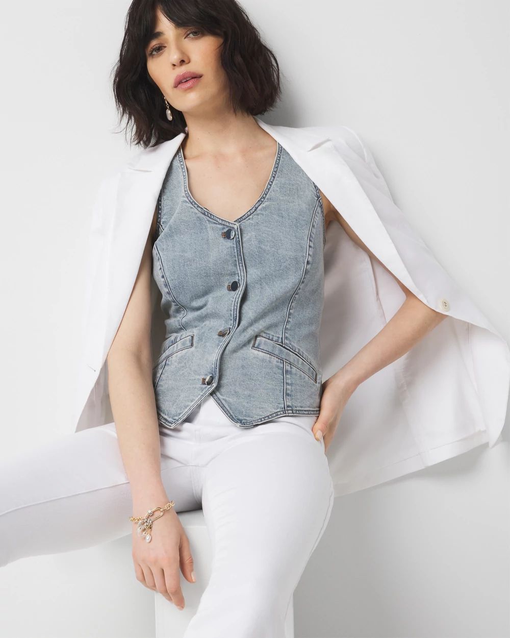 Denim Vest
