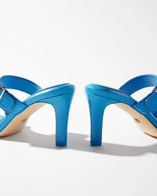 Double Buckle 2-Strap Sandal