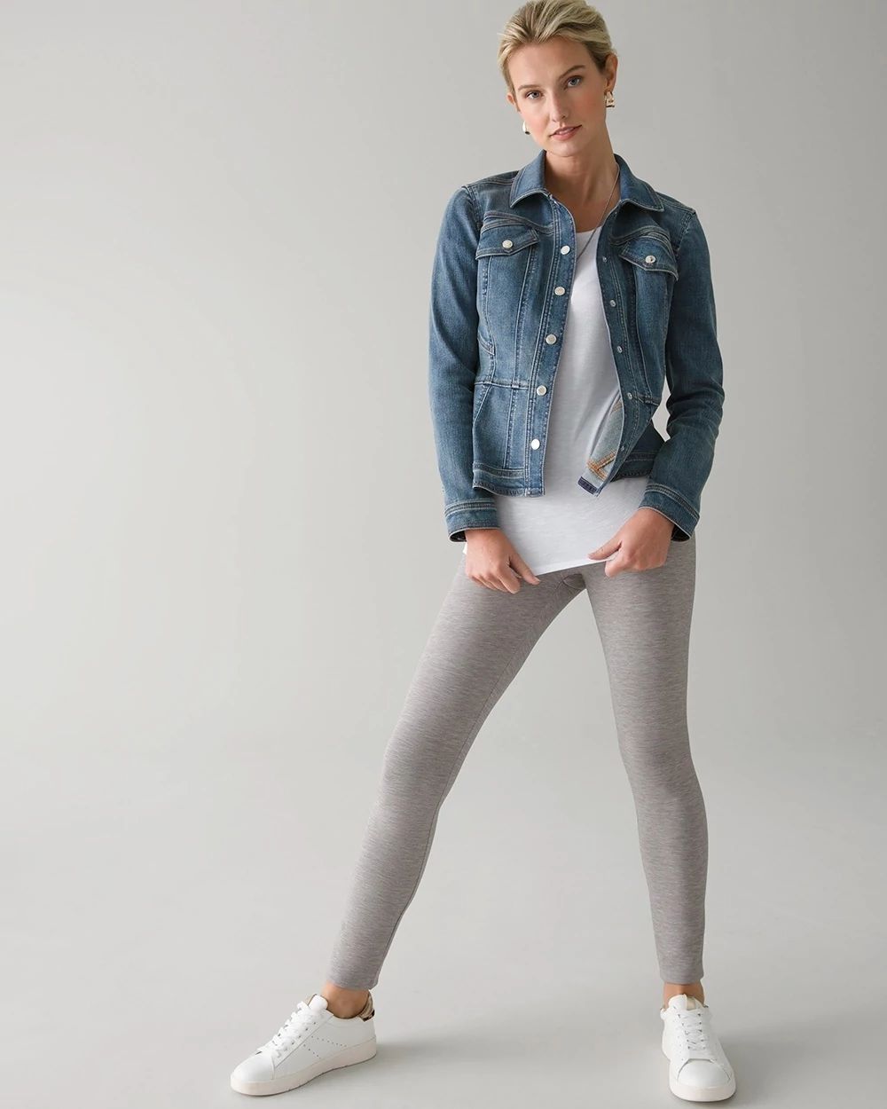 WHBM WKND Relaxed Knit Legging
