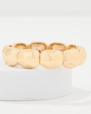 Sculptural Stretch Bracelet click to view larger image.