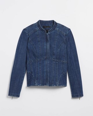 Corset Denim Jacket click to view larger image.