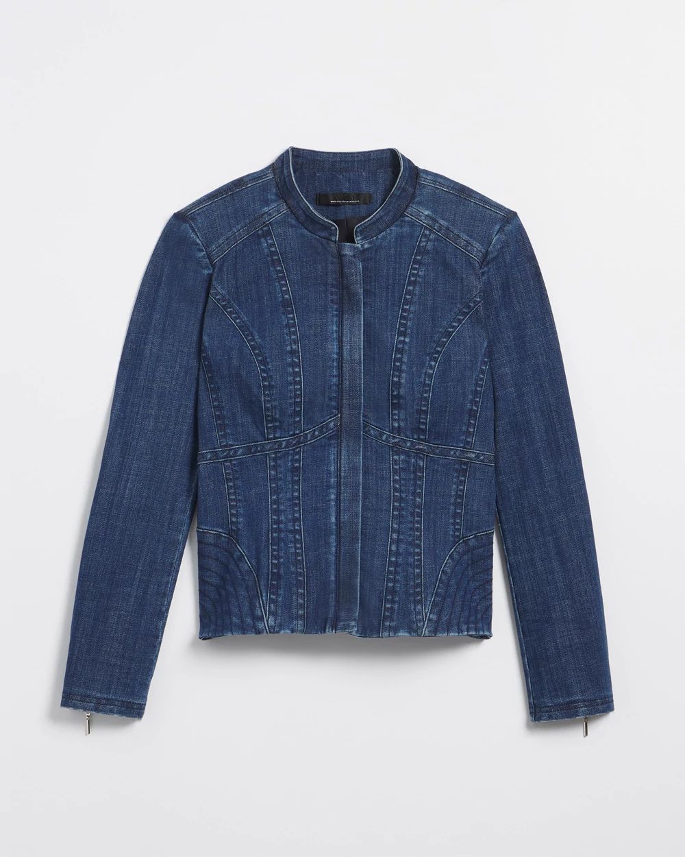 Corset Denim Jacket click to view larger image.