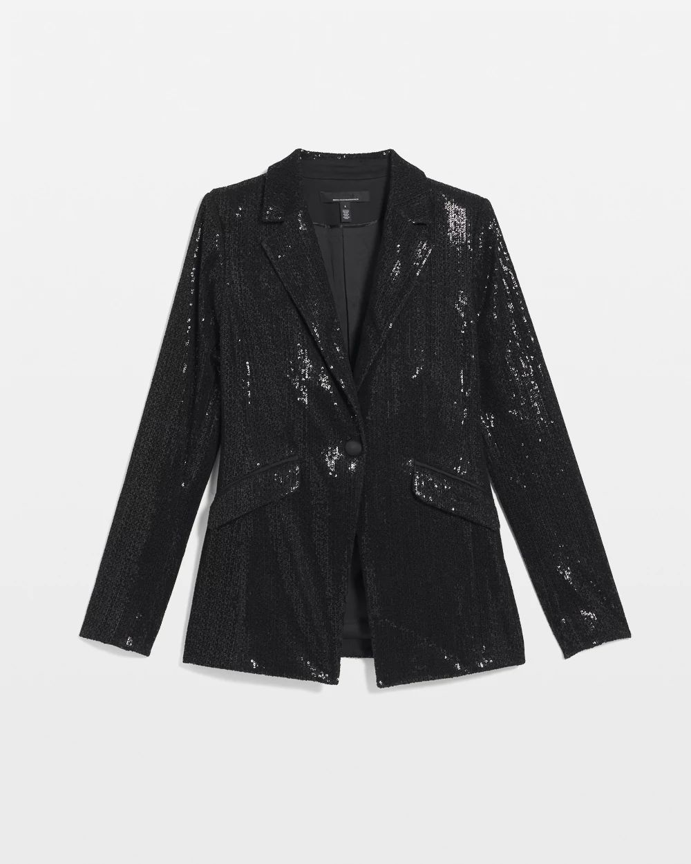WHBM®  One-Button Sequin Blazer