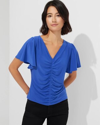 Outlet WHBM Ruched Tee