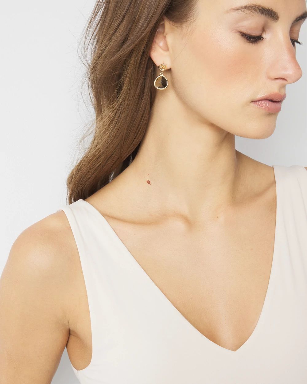WHBM FORME™ All Ways Stretch Dual Neck Tank click to view larger image.