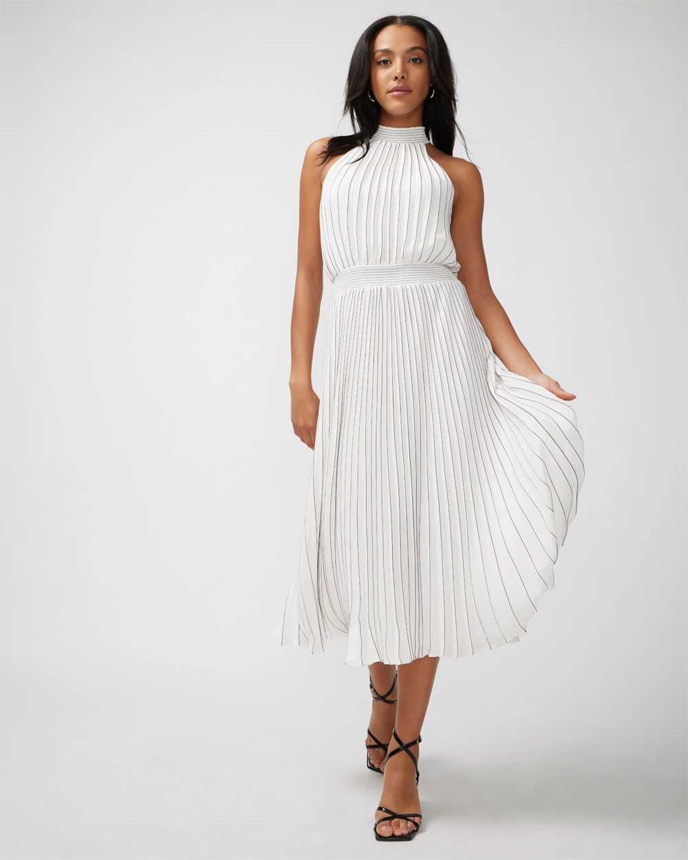 White house black market halter dress store