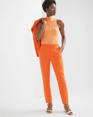 WHBM® Elle Slim Ankle Lightweight Comfort Stretch Pant