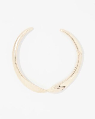 Gold Twisted Collar