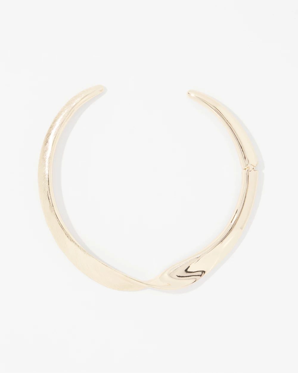 Gold Twisted Collar