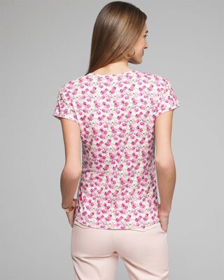 Outlet WHBM Scoop Neck Tee