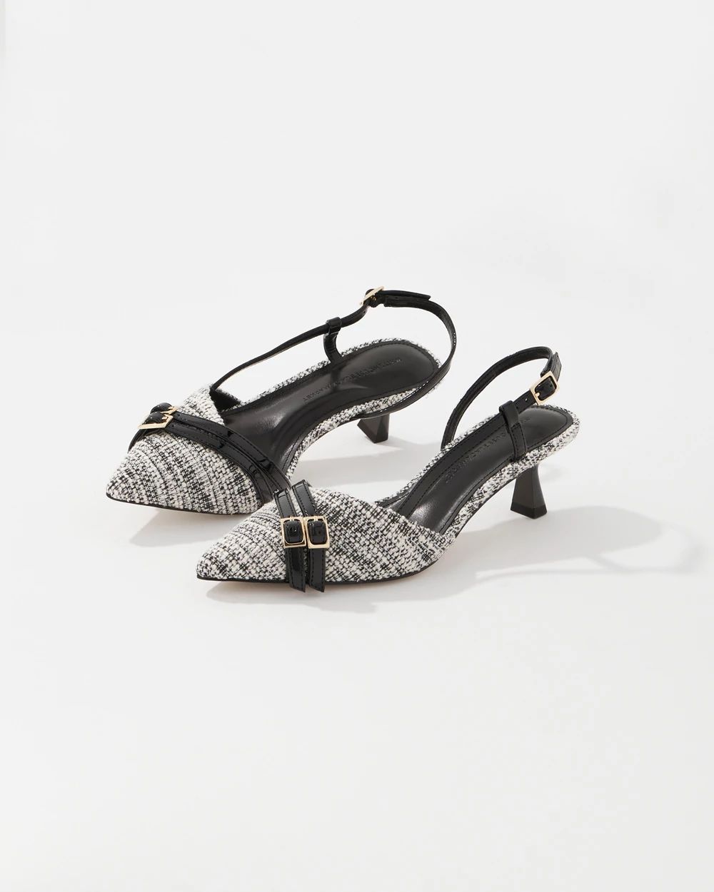 Bouclé Slingback Pump