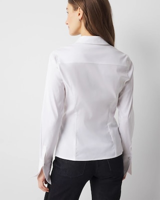 Tapered Waist Poplin Shirt click to view larger image.