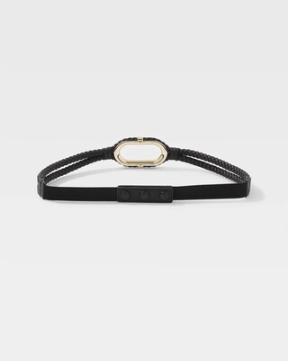 Braided Stretch Waist Belt click to view larger image.