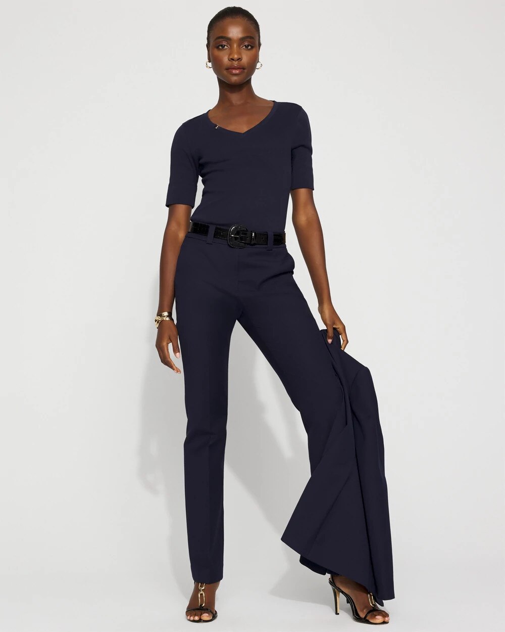 Elbow Sleeve Charm Tee - image 2