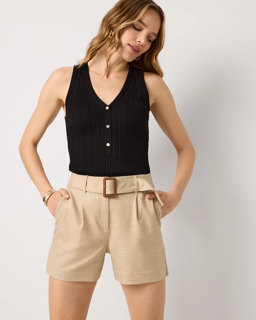 Crosshatch Tailored Short