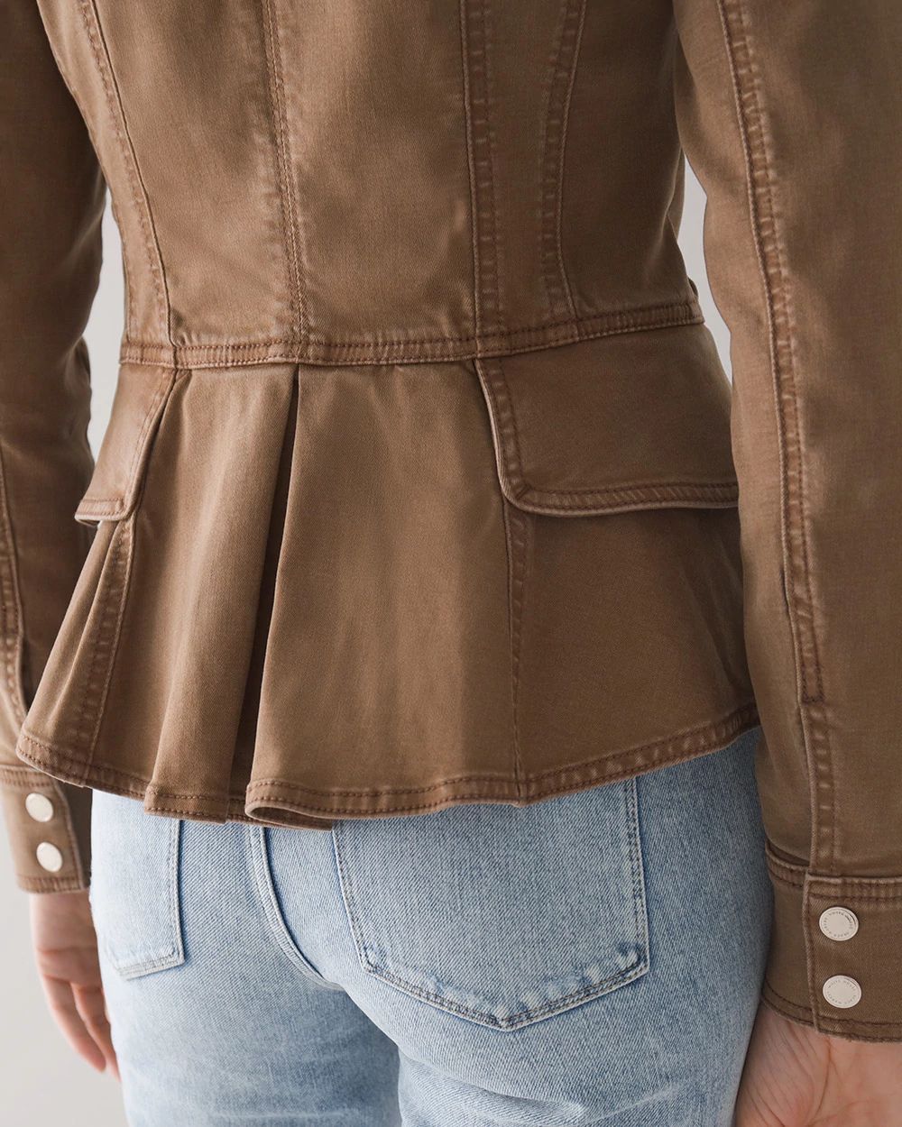 Peplum Moto Jacket | White House Black Market