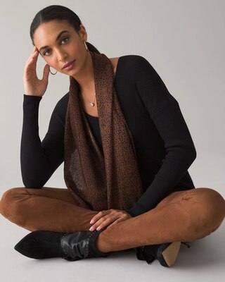 Vegan Suede WHBM® Runway Legging