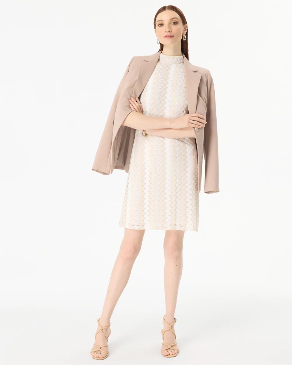 Petite Halter Sheath Dress click to view larger image.