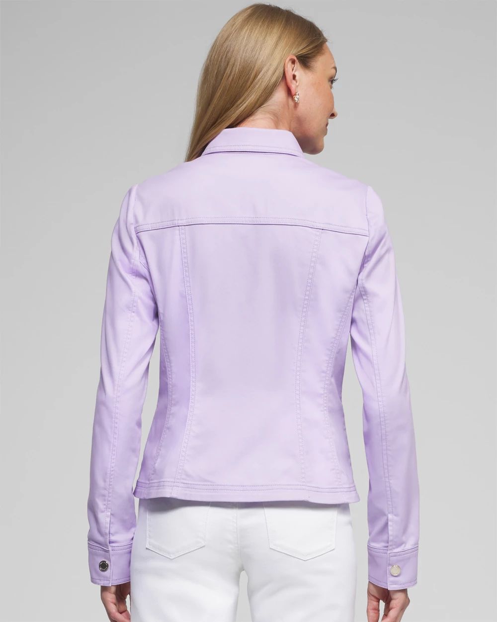 Outlet WHBM Sateen Shacket