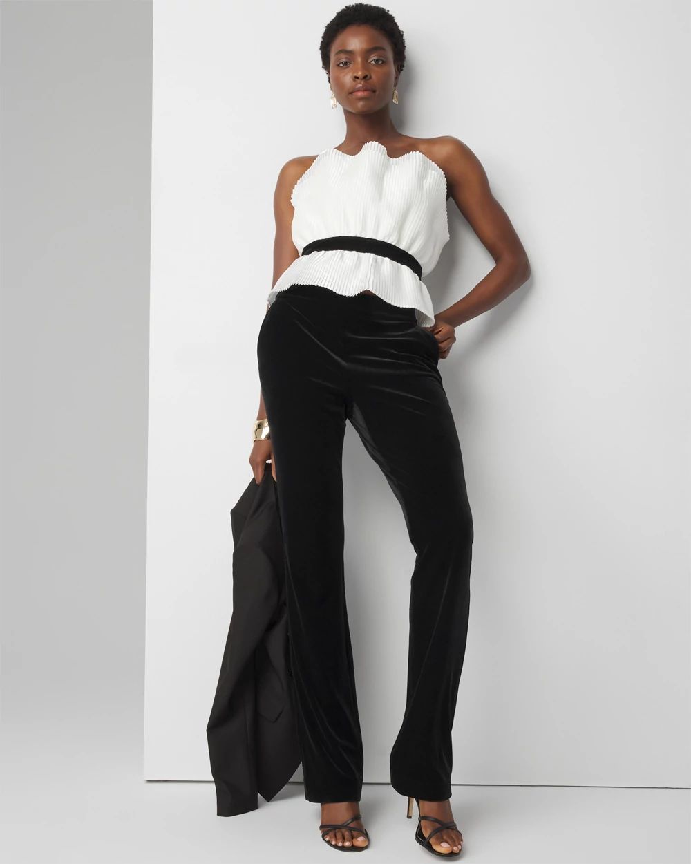 Pleated Bustier