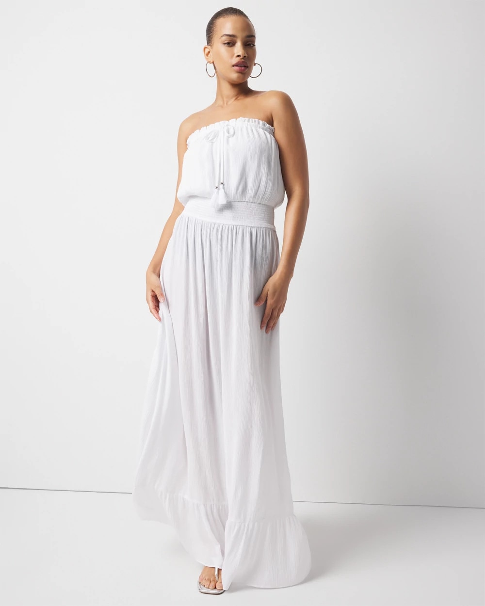 Strapless Maxi Coverup