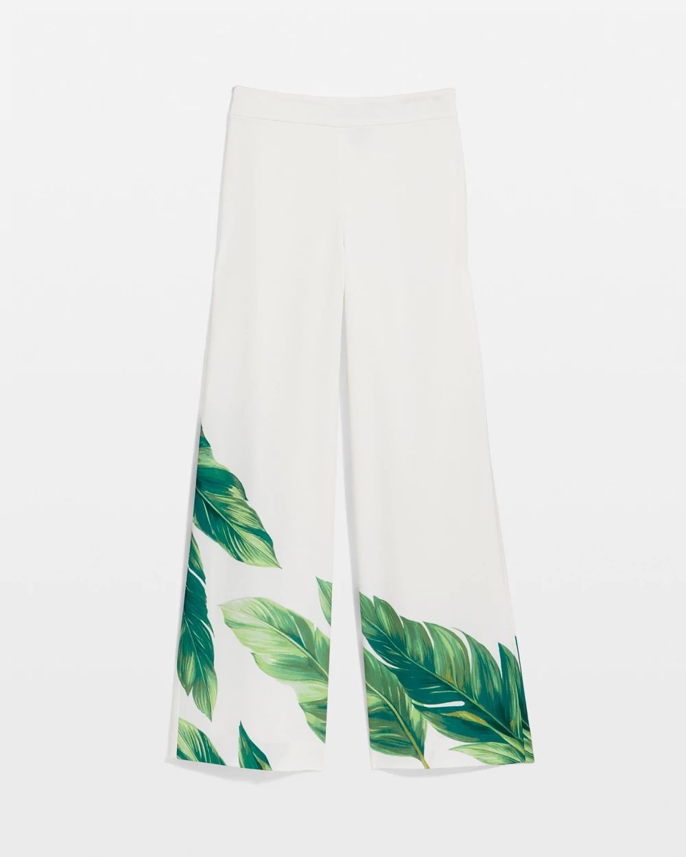 Placed Print Wide Leg Pant click to view larger image.