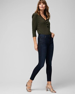 3/4 Sleeve Henley Tee click to view larger image.
