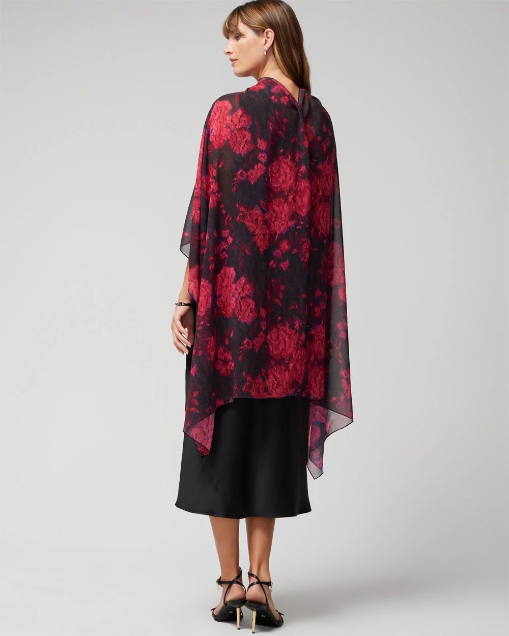Chiffon Shawl Coverup