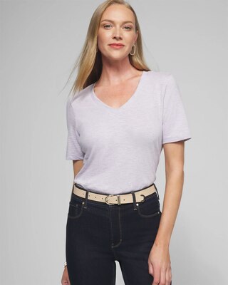 Outlet WHBM V-Neck Foundation Tee