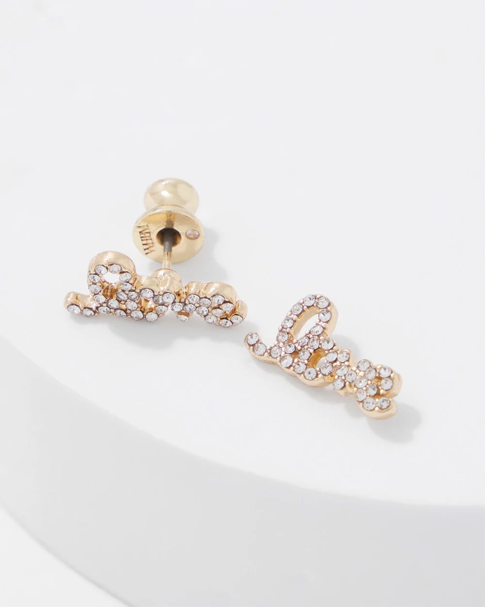 Love Letter Stud Earrings