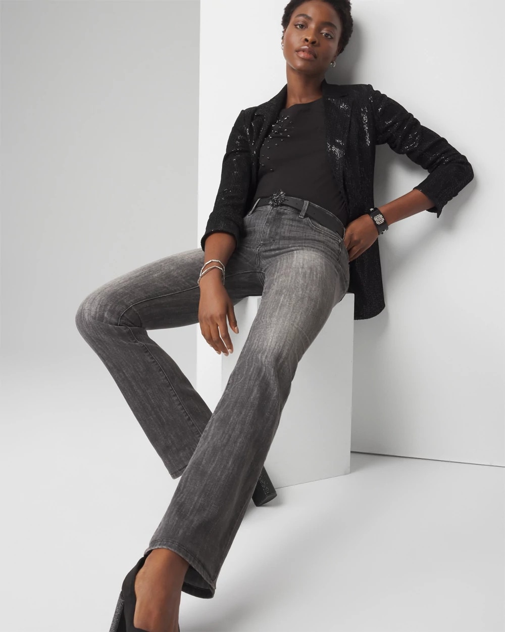 Embellished Crewneck Tee