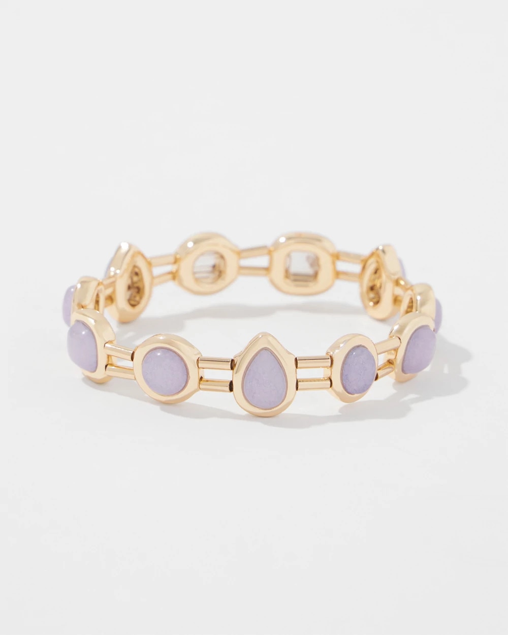 Dyed Jade Stretch Bracelet