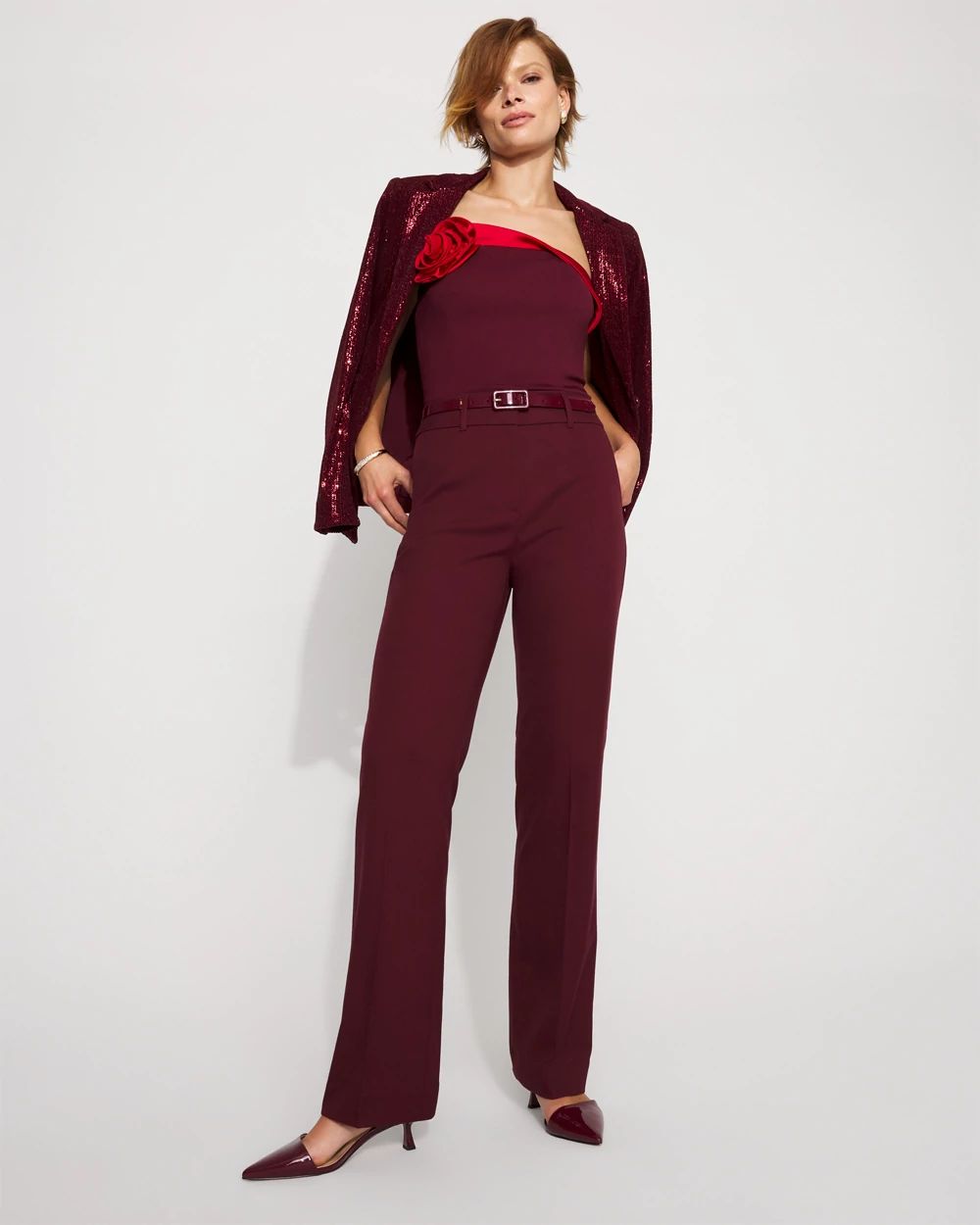 Extra High Rise Riley Twill Trouser click to view larger image.